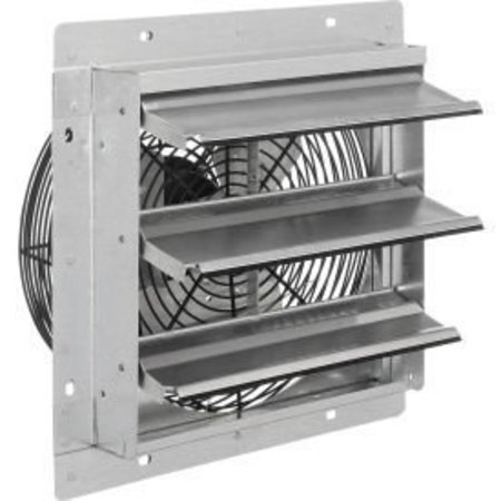 Continental Dynamics® Direct Drive 12"" Exhaust Fan With Shutter, 1/12 HP, Single Speed -  294495